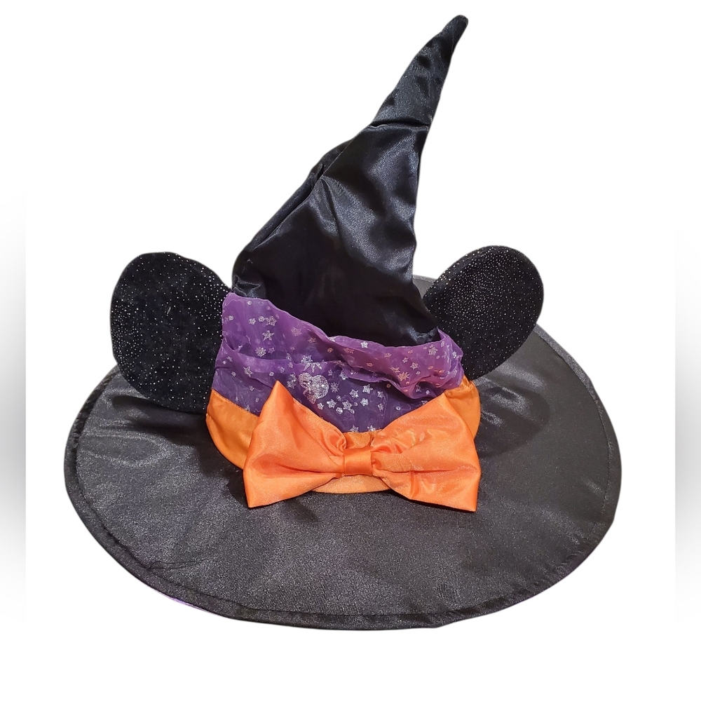 Disney Minnie Mouse Witch Purple and Orange Costume With Hat - 9/10 - Picture 13 of 14